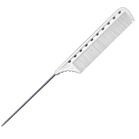 [Y.S.PARK] 와이에스박 철 꼬리빗 (Tail Combs) YS-102 화이트