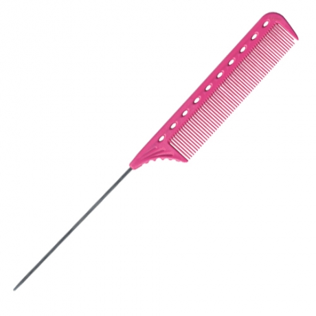 [Y.S.PARK] 와이에스박 철 꼬리빗 (Tail Combs) YS-102 핑크