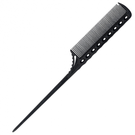[Y.S.PARK] 와이에스박 꼬리빗 (Tail Combs) YS-107 카본 블랙