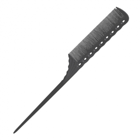 [Y.S.PARK] 와이에스박 꼬리빗 (Tail Combs) YS-115 카본 블랙