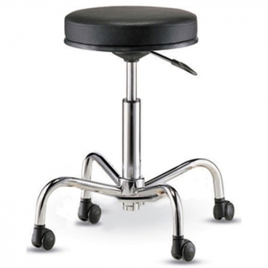 [미용가구] 현대 고급 D형 미용사 거미발 바퀴 의자 HT0402DA 지름 370×높이 430~580