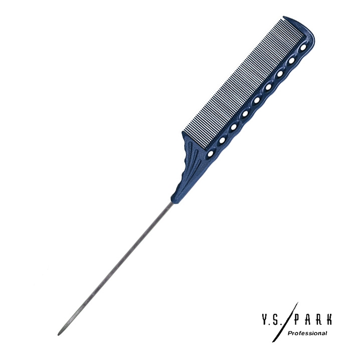 [Y.S.PARK] 와이에스박 철 꼬리빗 (Tail Combs) YS-116 블루