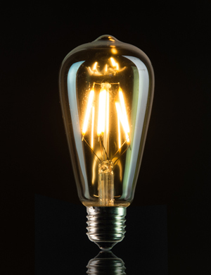 [비츠온] LED 에디슨 램프 4W ST64