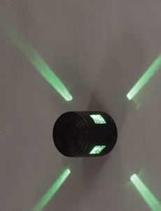 LED 원형 프리즘 小 벽등 방수등 (5color)
