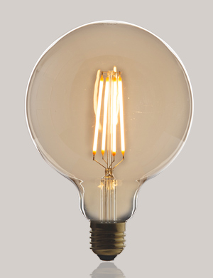 더쎈 LED 에디슨 램프 G125 4W