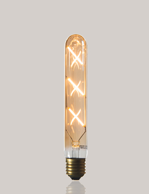 에코플룩스 LED 에디슨 램프 일자 소 T30 3W
