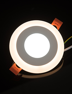 LED 히트 3인치 투톤 사각/원형 다운라이트 5W