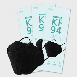 블랙 대형 30매 KF94 4중필터 미세먼지 마스크