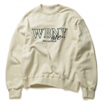 [혜임 착용] WBNY Heavy Sweat Shirt_Light Beige (X0B130351)