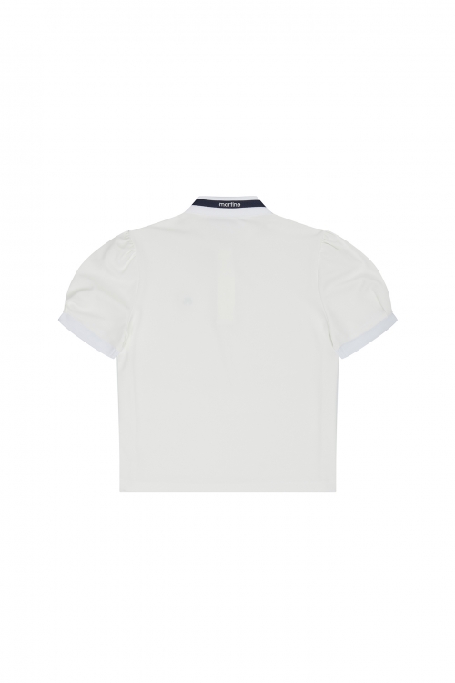 Puff Sleeve T-Shirts_White (Q0B130131)