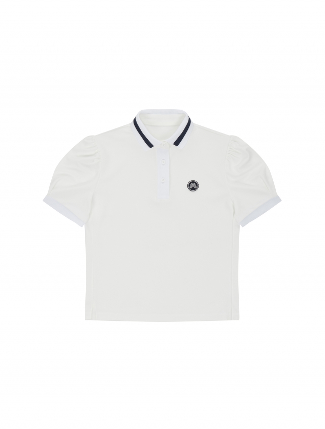 Puff Sleeve T-Shirts_White (Q0B130131)