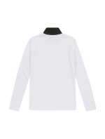 Collar Point Half Turtle T-Shirts_White (Q0B130331)