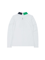 Collar Color Point T-Shirts_White (Q0B130431)