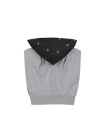 Shawl Collar Point Sweat Vest_Grey (Q0B130834)