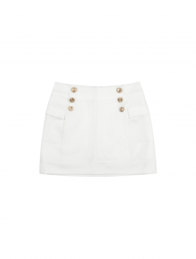 High-Waist H Line Skirt_White (Q0BQ30431)