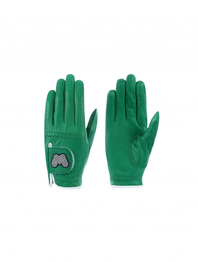 Color Sheepskin Golf Gloves_Green (QABG40122)