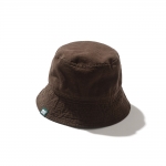 Lettering Logo Bucket Hat_Dark Brown (XABW40258)