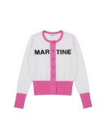 Color Point Knit Cardigan_Deep Pink (Q0C510274)