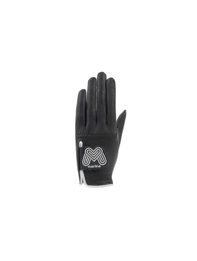 Womens Color Sheepskin Golf Glove_Black (1P) (QACG10139)