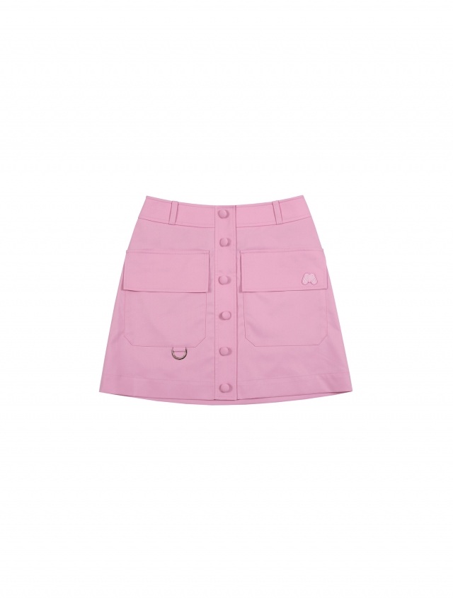 Big Pocket A-Line Skirt_Pink (Q0CQ10273)