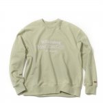 Classic Logo Needlework Sweat Shirt_Light Green (X0C110221)