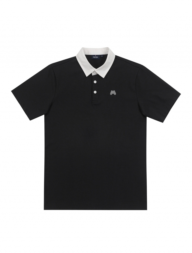 Graphic Logo Point T-Shirts_Black (Men) (Z0C120439)