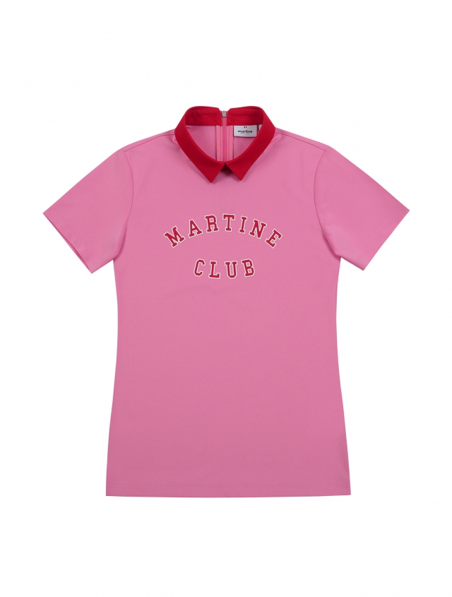 Martine Club T-Shirts_Pink (Q0C120573)