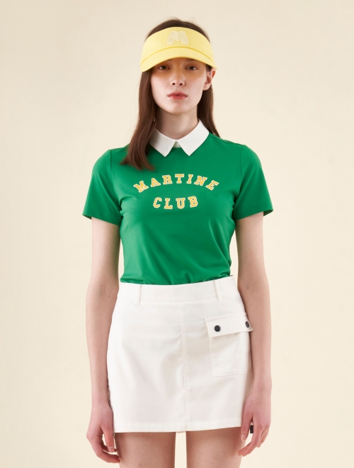 Martine Club T-Shirts_Green (Q0C120522)