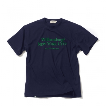 Classic Color Logo Round T_Navy Green (X0C120143)