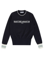 Tip Color Point Pullover_Navy (Q0C230249)