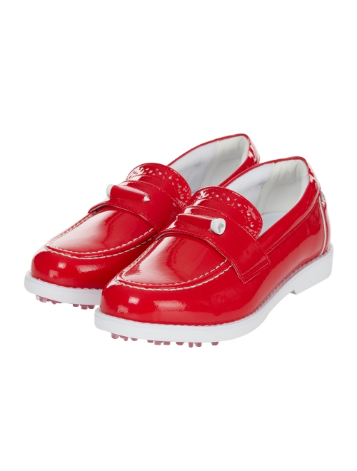 Cushion Comfy Penny Loafer_Red (QACH30176)