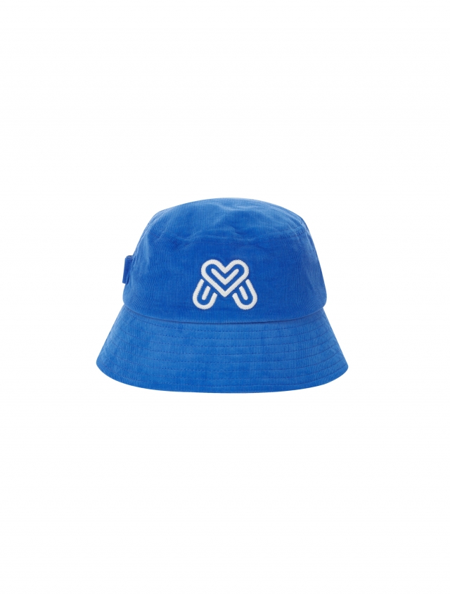 Corduroy Mignon Bucket Hat_Deep Blue (QACW30845)