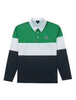 Martine Club Color Block Polo Shirts_Green (Men) (Z0C130622)