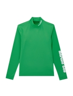 Stretch Mock Neck Shirts_Green (QW0DKS10122)