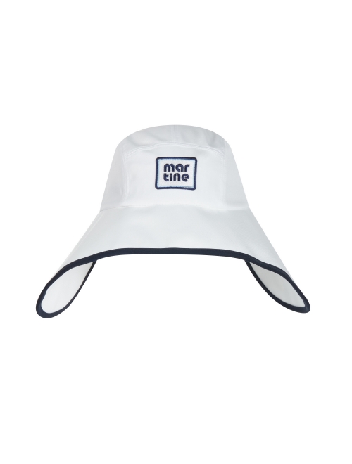 Wide Brim Bucket Hat_White (QWADCP10231)