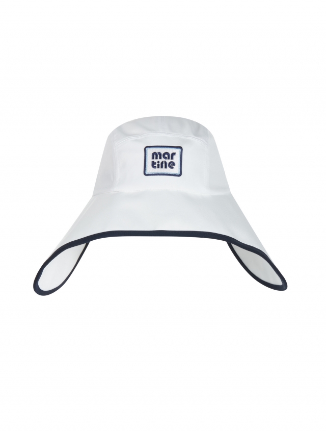 Wide Brim Bucket Hat_White (QWADCP10231)
