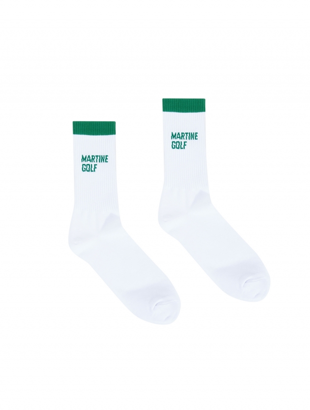 Basic Middle Socks_Green (Men) (QMADSC10122)