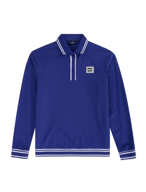 Sporty Polo Shirts_D/Blue (Men) (QM0DKS10645)