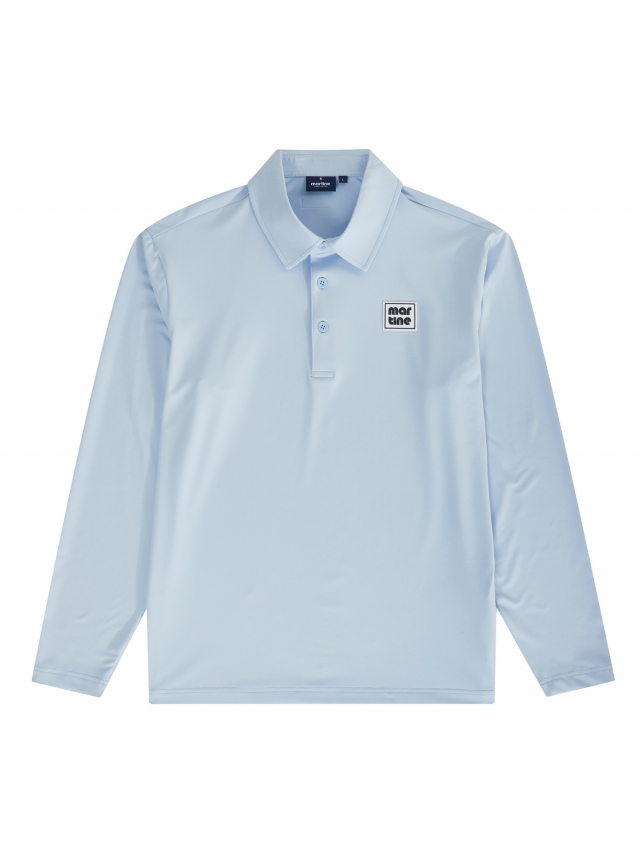 Basic Stretch Polo Shirts_S/Blue (Men) (QM0DKS10342)