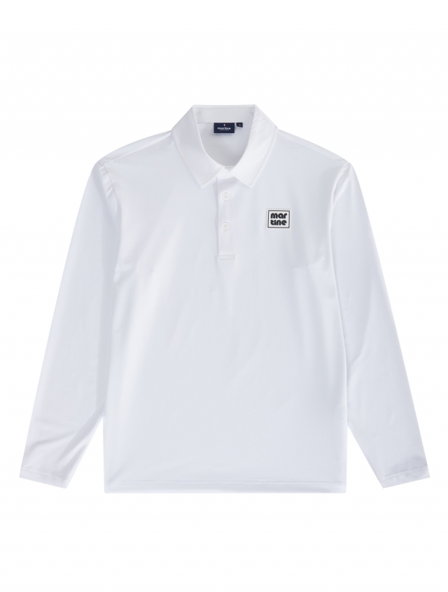 Basic Stretch Polo Shirts_White (Men) (QM0DKS10331)