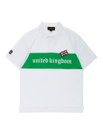 UK Pique Polo T-shirts_White