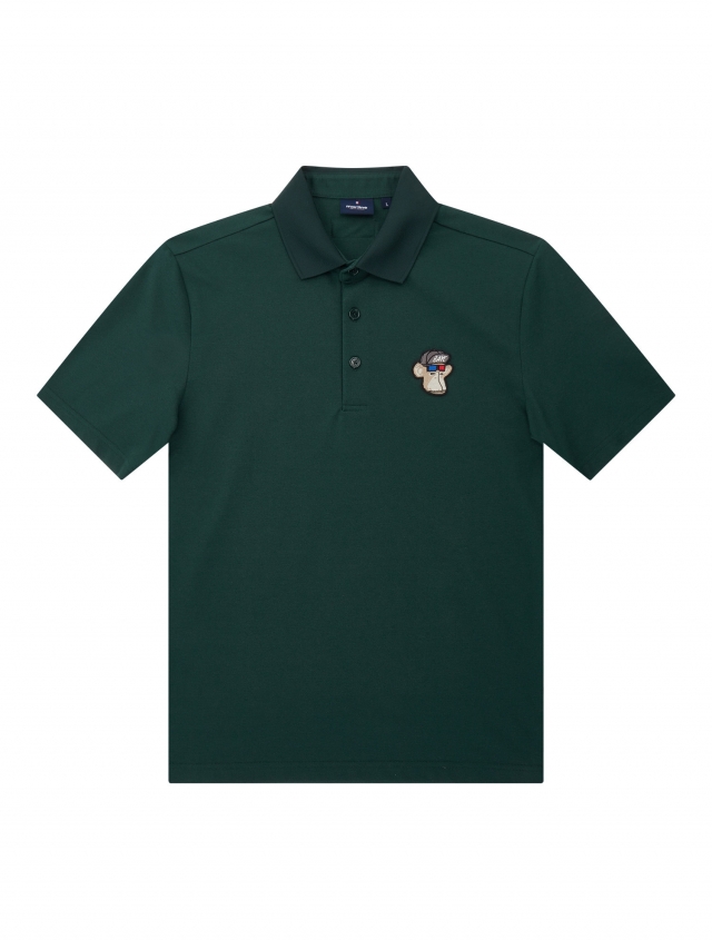 Basic Polo Shirts_D/Green (Men) (QM0DKS22523)