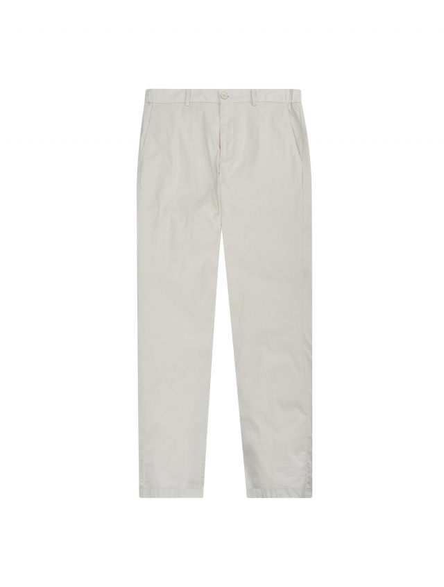 Cotton Stretch Pants_Ivory (Men) (QM0DSL20261)
