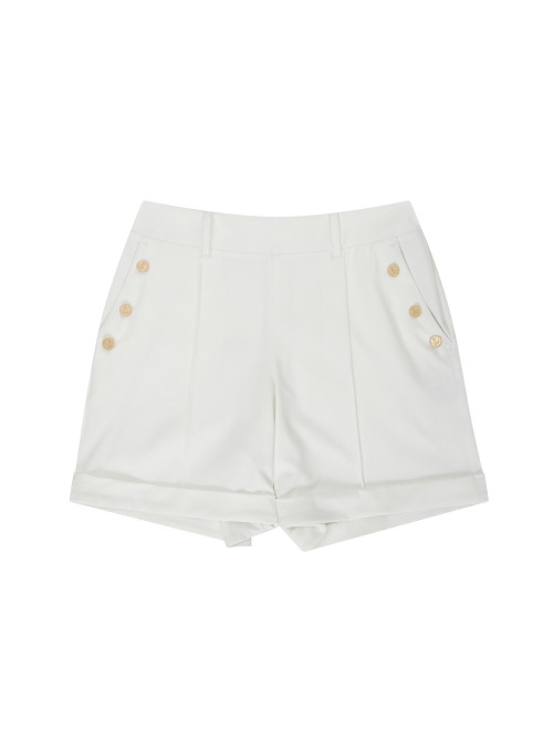 Wide Fit Shorts_White (QW0DSL20531)
