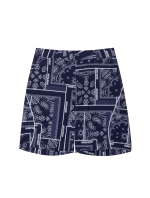 Paisley Shorts_Navy (Men) (QM0DSL20949)
