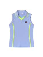 Color Point Sleeveless Shirts_S/Blue (QW0DKS21842)