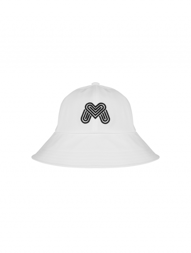 Ribbon Point Bucket Hat_O/White (QWADCP31430)