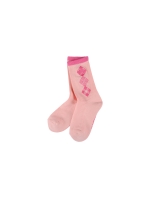 Argyle Color Middle Socks_L/Pink (QWADSC31271)