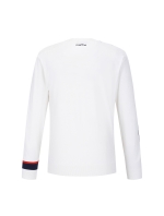 Line Point Round Knit Sweater_O/White (Men) (QM0DNI31130)