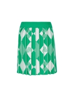 Argyle Knit Pleats Culotte_Green (QW0DCU31622)